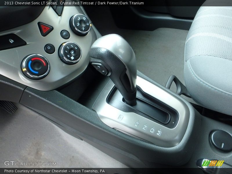 Crystal Red Tintcoat / Dark Pewter/Dark Titanium 2013 Chevrolet Sonic LT Sedan