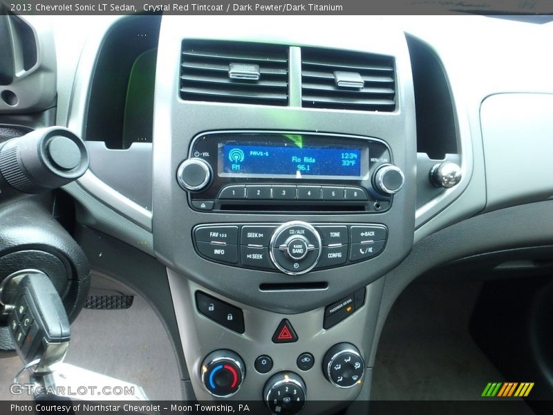 Crystal Red Tintcoat / Dark Pewter/Dark Titanium 2013 Chevrolet Sonic LT Sedan