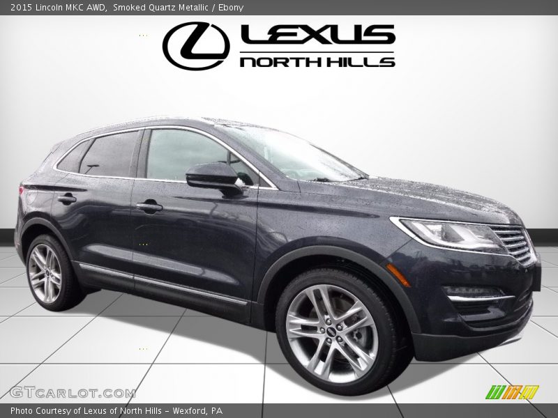 Smoked Quartz Metallic / Ebony 2015 Lincoln MKC AWD