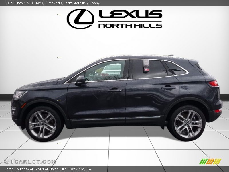 Smoked Quartz Metallic / Ebony 2015 Lincoln MKC AWD