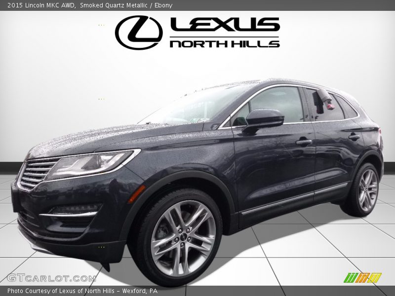 Smoked Quartz Metallic / Ebony 2015 Lincoln MKC AWD