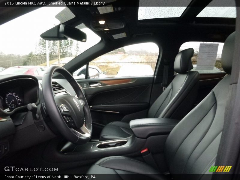 Smoked Quartz Metallic / Ebony 2015 Lincoln MKC AWD