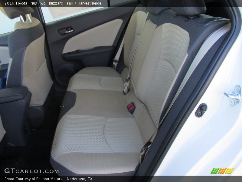 Blizzard Pearl / Harvest Beige 2016 Toyota Prius Two