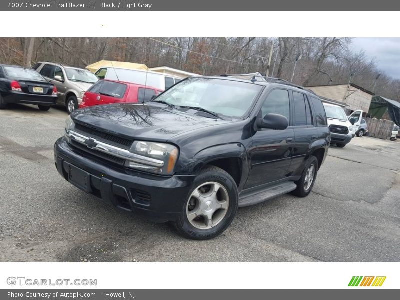 Black / Light Gray 2007 Chevrolet TrailBlazer LT