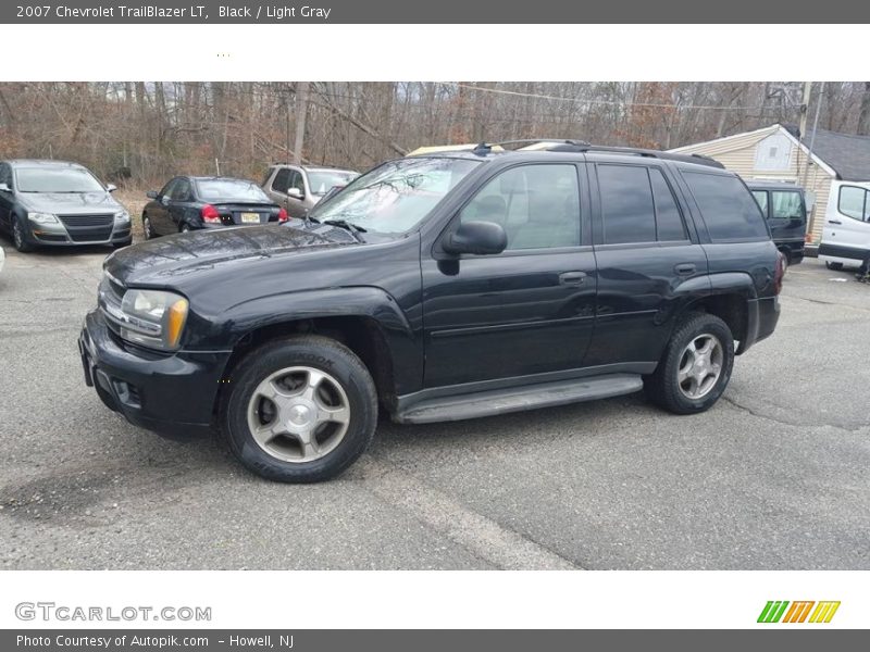 Black / Light Gray 2007 Chevrolet TrailBlazer LT