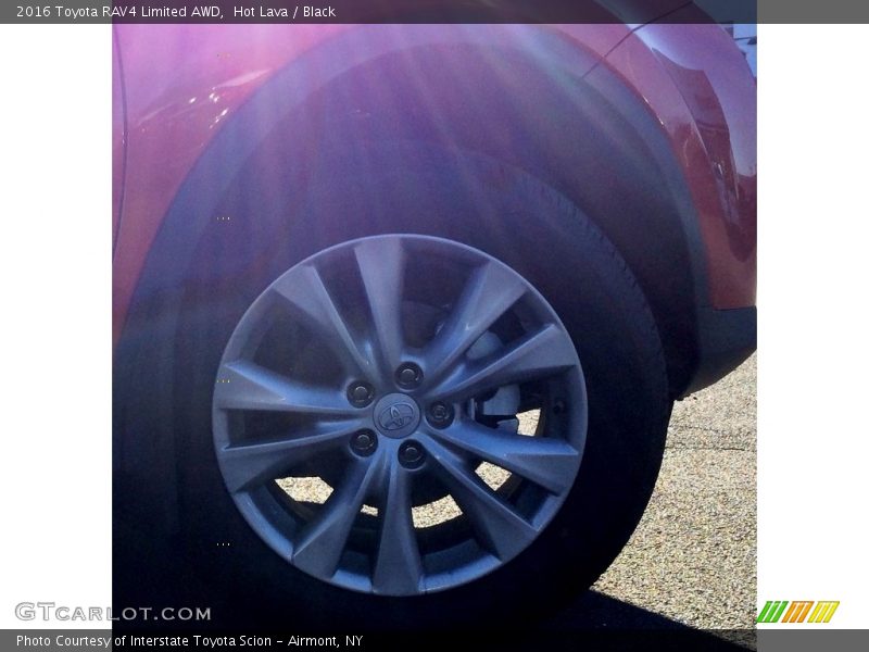 Hot Lava / Black 2016 Toyota RAV4 Limited AWD