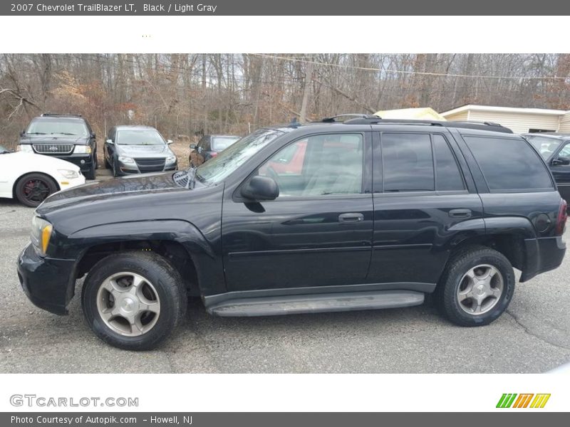 Black / Light Gray 2007 Chevrolet TrailBlazer LT