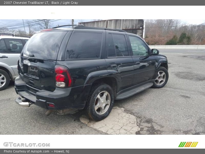 Black / Light Gray 2007 Chevrolet TrailBlazer LT