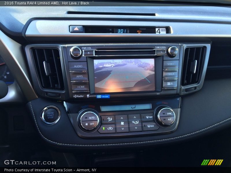 Hot Lava / Black 2016 Toyota RAV4 Limited AWD