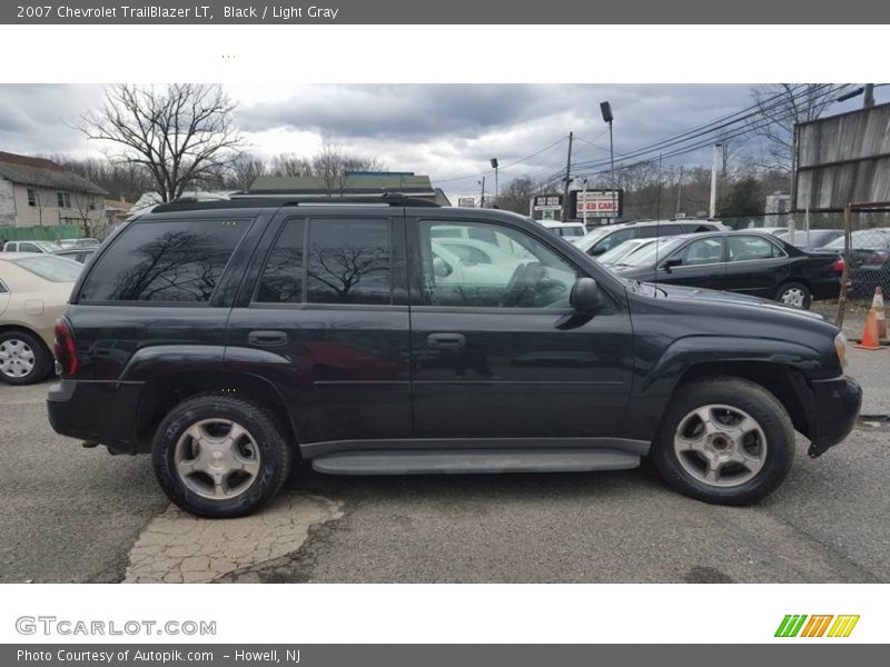 Black / Light Gray 2007 Chevrolet TrailBlazer LT
