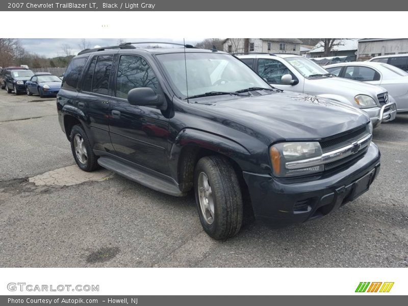 Black / Light Gray 2007 Chevrolet TrailBlazer LT