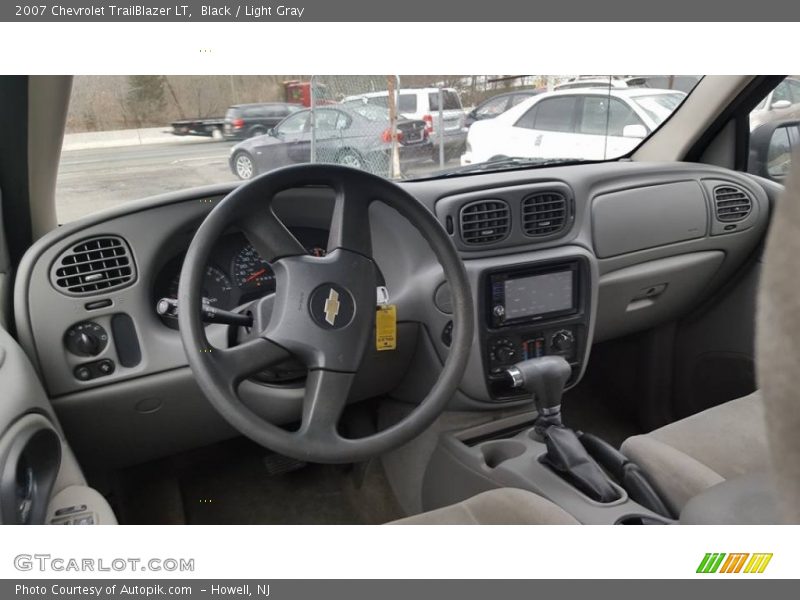Black / Light Gray 2007 Chevrolet TrailBlazer LT