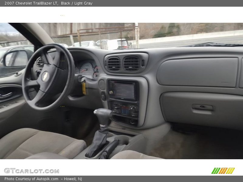 Black / Light Gray 2007 Chevrolet TrailBlazer LT