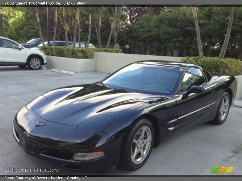Front 3/4 View of 2002 Corvette Coupe