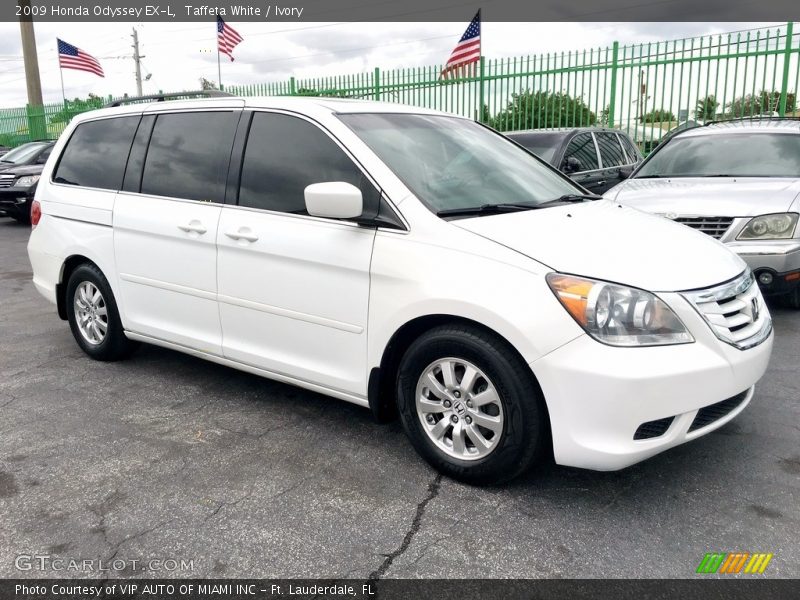Taffeta White / Ivory 2009 Honda Odyssey EX-L