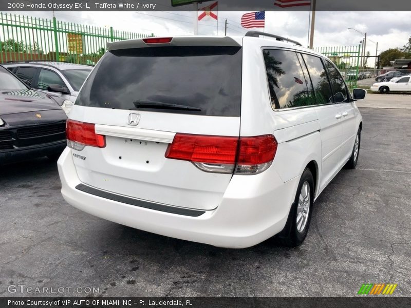 Taffeta White / Ivory 2009 Honda Odyssey EX-L