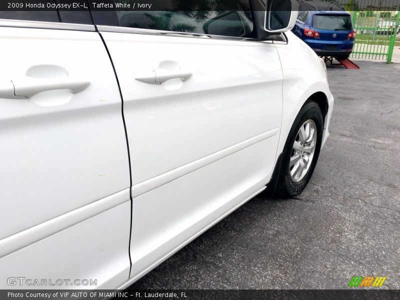 Taffeta White / Ivory 2009 Honda Odyssey EX-L