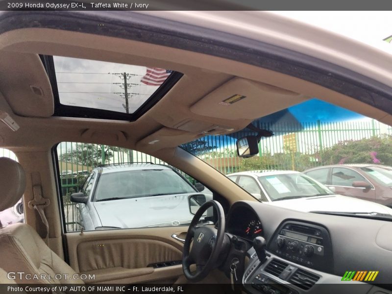 Taffeta White / Ivory 2009 Honda Odyssey EX-L