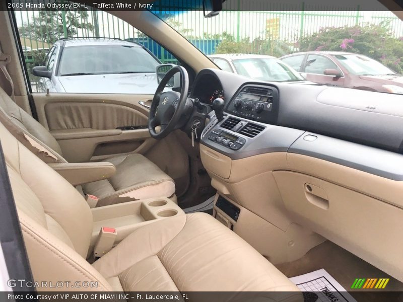 Taffeta White / Ivory 2009 Honda Odyssey EX-L