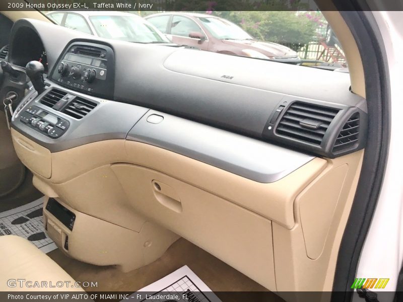 Taffeta White / Ivory 2009 Honda Odyssey EX-L