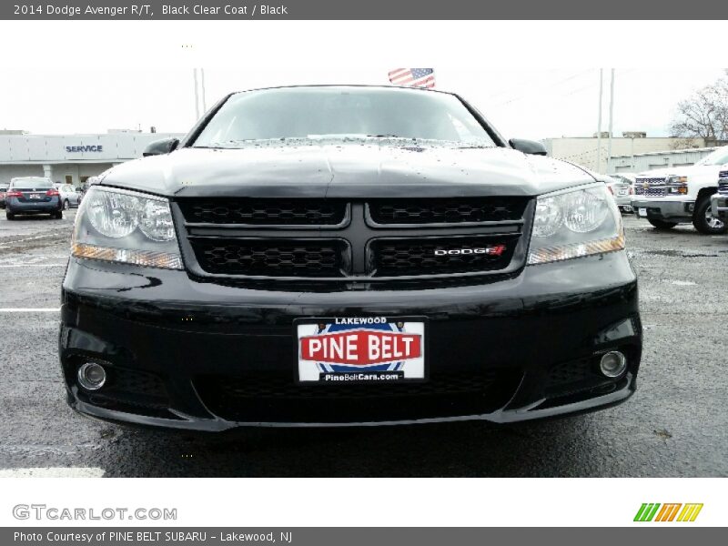 Black Clear Coat / Black 2014 Dodge Avenger R/T