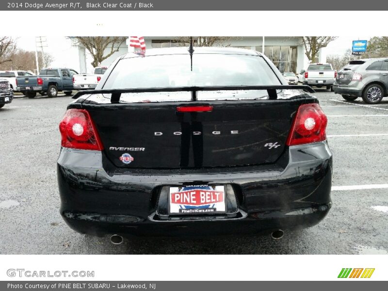 Black Clear Coat / Black 2014 Dodge Avenger R/T