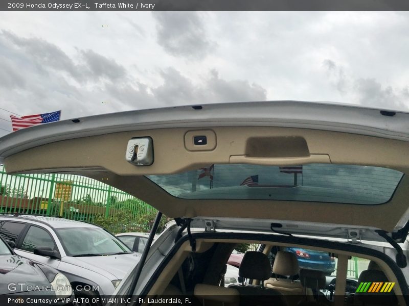 Taffeta White / Ivory 2009 Honda Odyssey EX-L