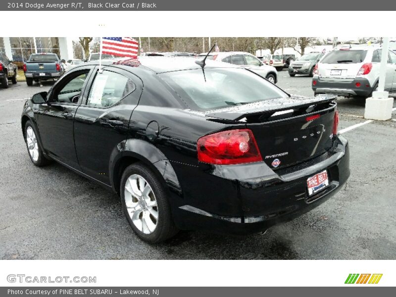 Black Clear Coat / Black 2014 Dodge Avenger R/T
