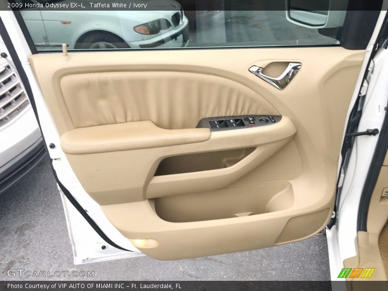 Taffeta White / Ivory 2009 Honda Odyssey EX-L
