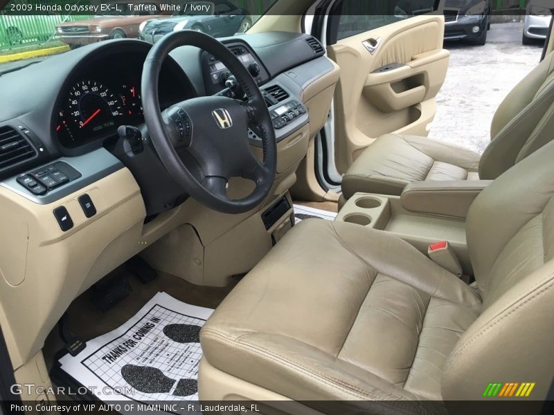 Taffeta White / Ivory 2009 Honda Odyssey EX-L