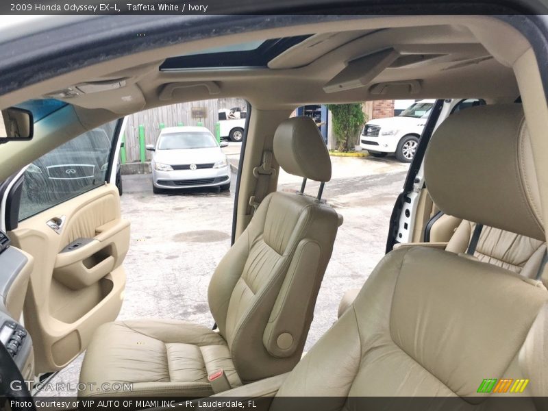 Taffeta White / Ivory 2009 Honda Odyssey EX-L