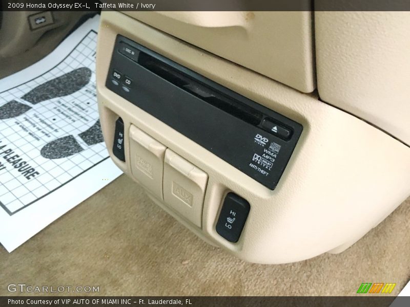 Taffeta White / Ivory 2009 Honda Odyssey EX-L
