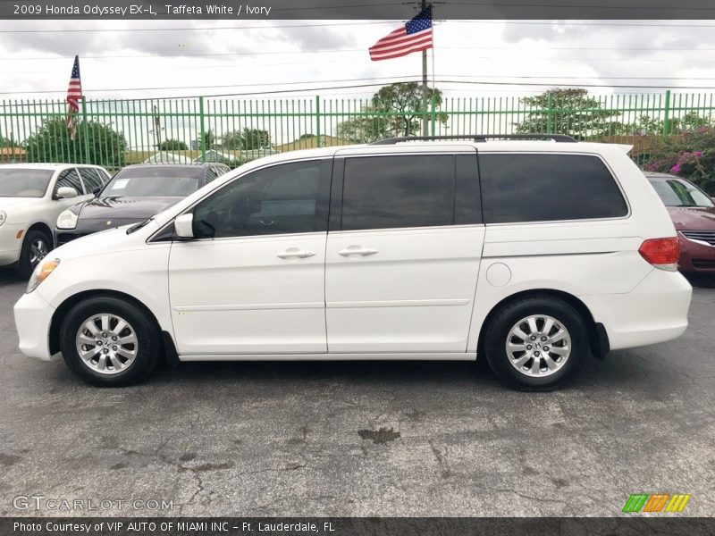 Taffeta White / Ivory 2009 Honda Odyssey EX-L