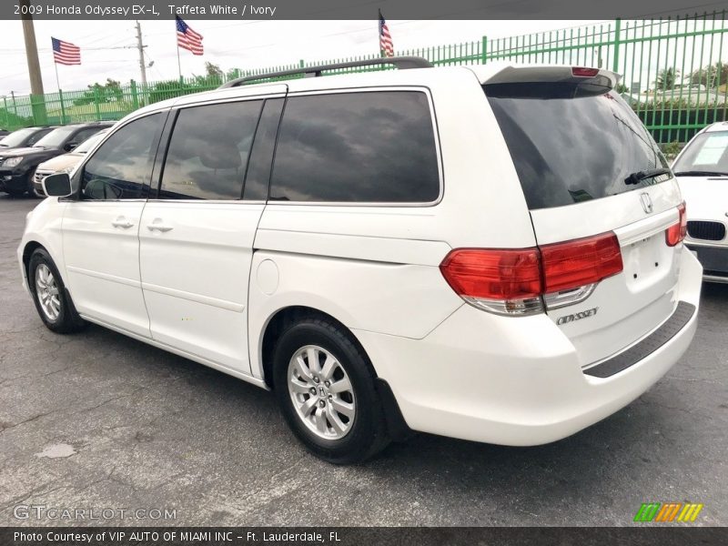 Taffeta White / Ivory 2009 Honda Odyssey EX-L