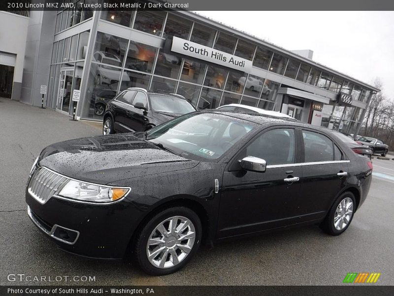 Tuxedo Black Metallic / Dark Charcoal 2010 Lincoln MKZ AWD