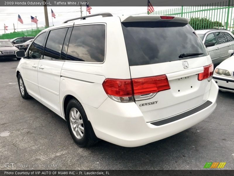 Taffeta White / Ivory 2009 Honda Odyssey EX-L