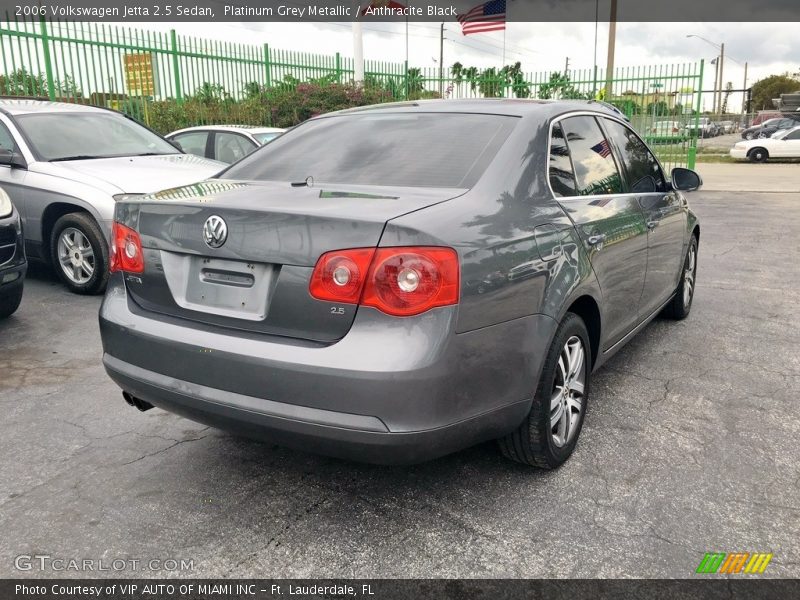 Platinum Grey Metallic / Anthracite Black 2006 Volkswagen Jetta 2.5 Sedan