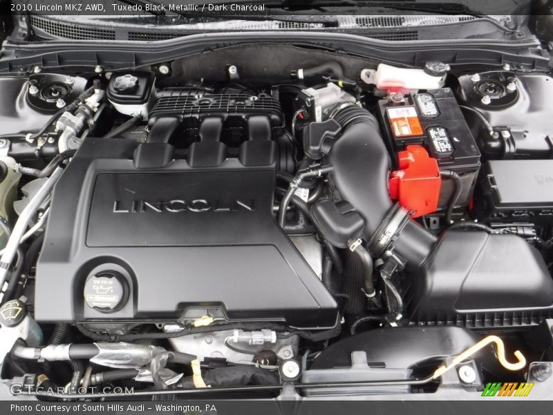 Tuxedo Black Metallic / Dark Charcoal 2010 Lincoln MKZ AWD