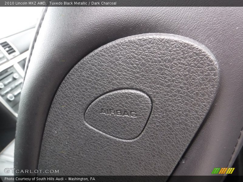 Tuxedo Black Metallic / Dark Charcoal 2010 Lincoln MKZ AWD