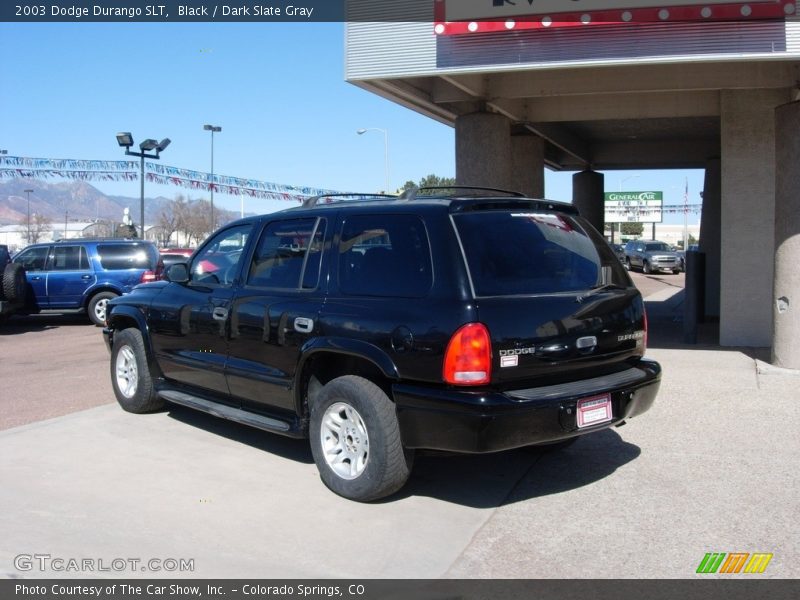 Black / Dark Slate Gray 2003 Dodge Durango SLT