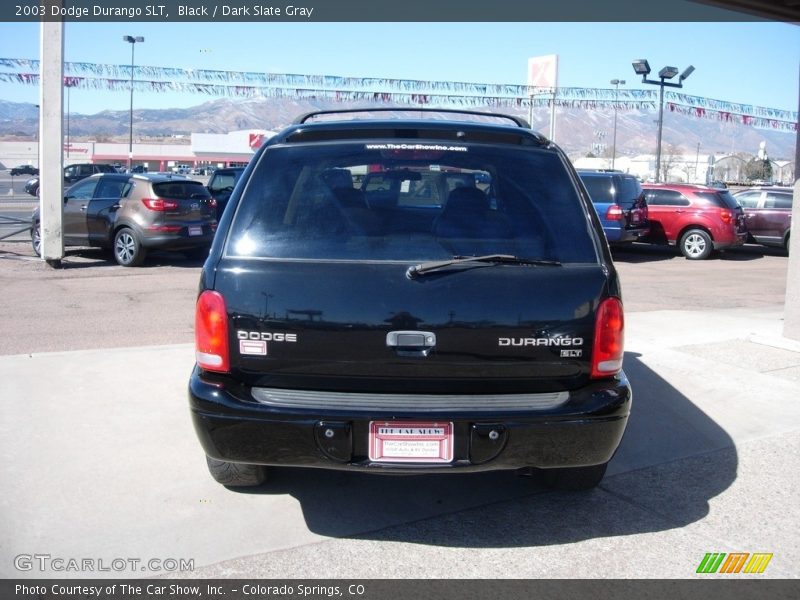 Black / Dark Slate Gray 2003 Dodge Durango SLT