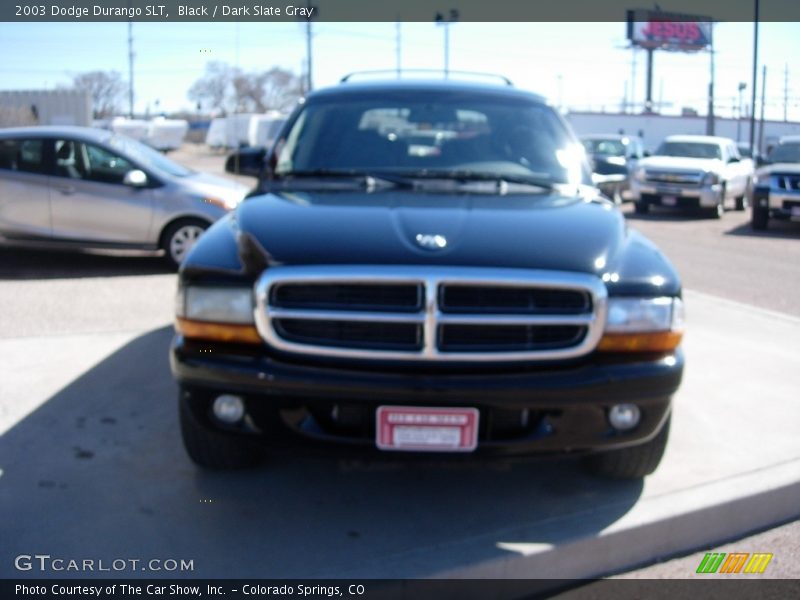 Black / Dark Slate Gray 2003 Dodge Durango SLT