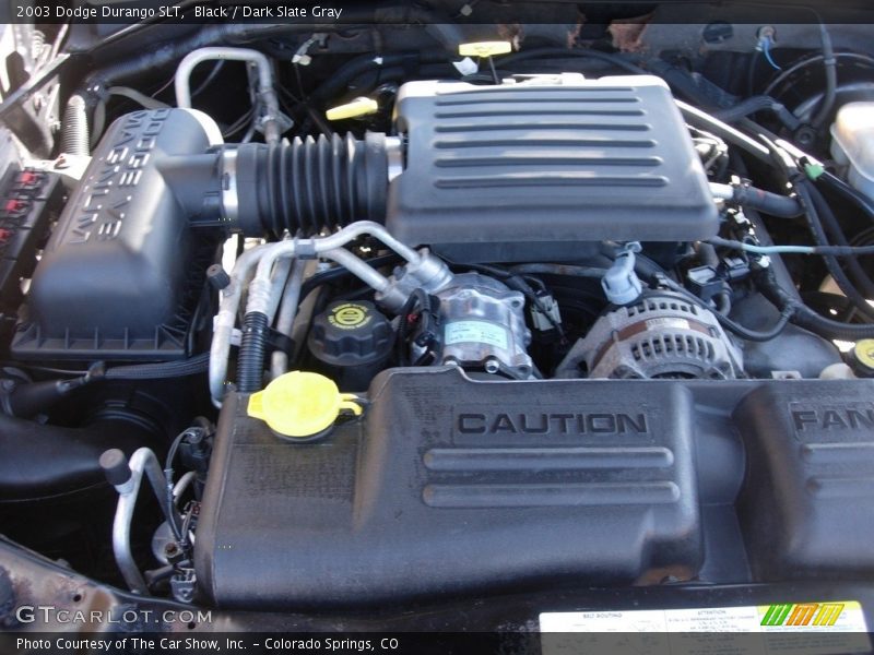 Black / Dark Slate Gray 2003 Dodge Durango SLT