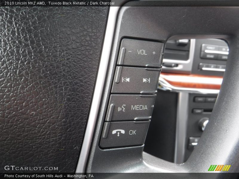 Tuxedo Black Metallic / Dark Charcoal 2010 Lincoln MKZ AWD