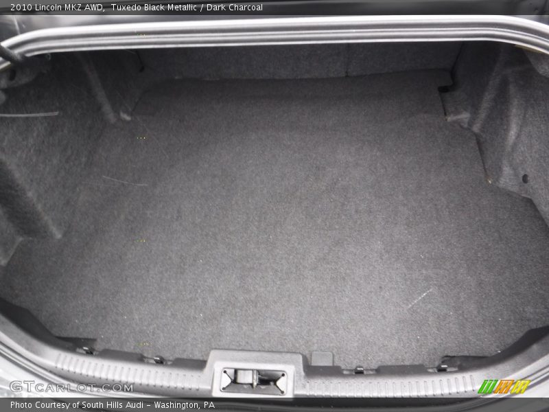 Tuxedo Black Metallic / Dark Charcoal 2010 Lincoln MKZ AWD