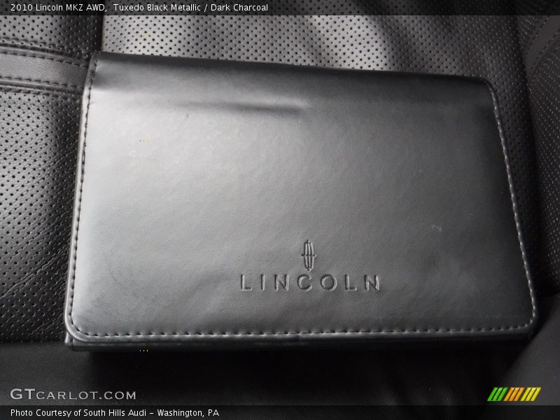 Tuxedo Black Metallic / Dark Charcoal 2010 Lincoln MKZ AWD