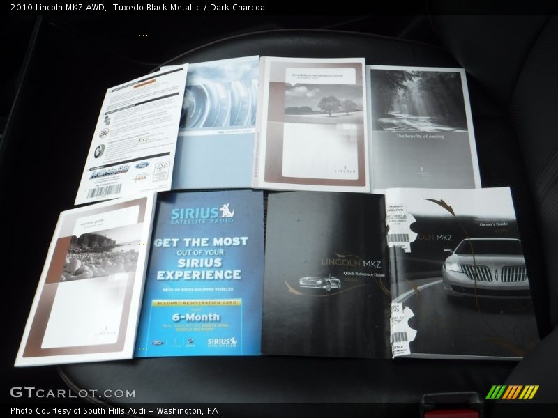 Tuxedo Black Metallic / Dark Charcoal 2010 Lincoln MKZ AWD