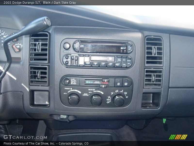 Black / Dark Slate Gray 2003 Dodge Durango SLT