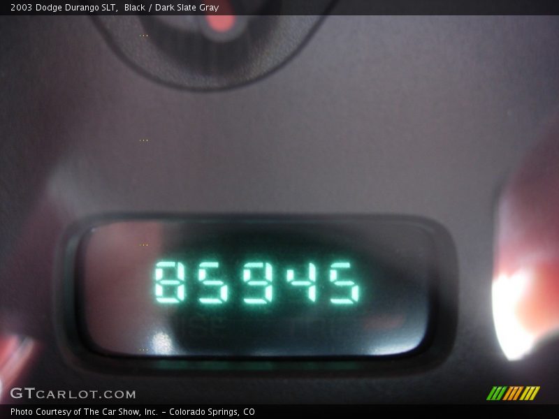 Black / Dark Slate Gray 2003 Dodge Durango SLT