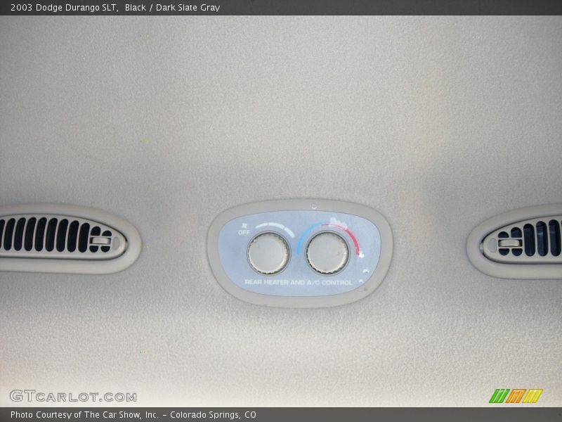 Black / Dark Slate Gray 2003 Dodge Durango SLT